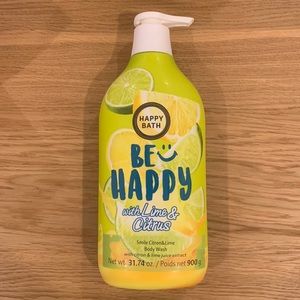 New KOREAN HAPPY BATH BE HAPPY WITH LIME & CITRUS NET WT 31.74 OZ MADE IN KOREA